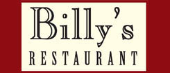 Billy's Restaurant Order Online