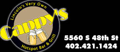 Cappy's Hotspot Bar & Grill - Take-Out & Delivery Menu - Lincoln NE