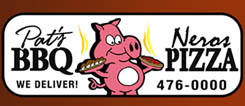 Pat's BBQ & Neros Pizza - Take-Out & Delivery Menu - Lincoln NE
