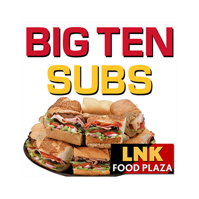 Big Ten Subs Delivery Menu - Lincoln Nebraska