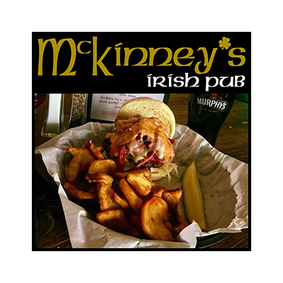 McKinney's Irish Pub Delivery Menu - With Prices - Lincoln NE