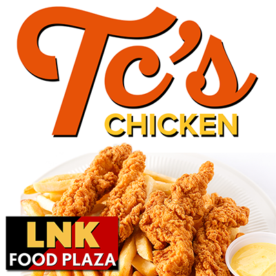 TC's Chicken at LNK Food Plaza Delivery Menu Lincoln Nebraska